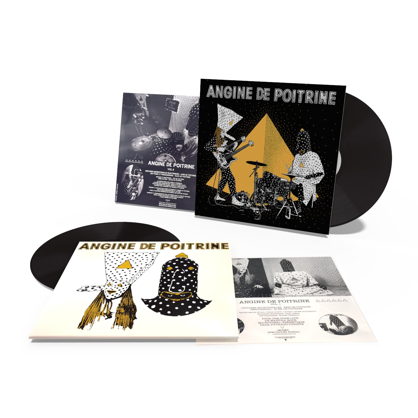 Angine De Poitrine: Complete Vinyl Discography - Vol 1 & 2